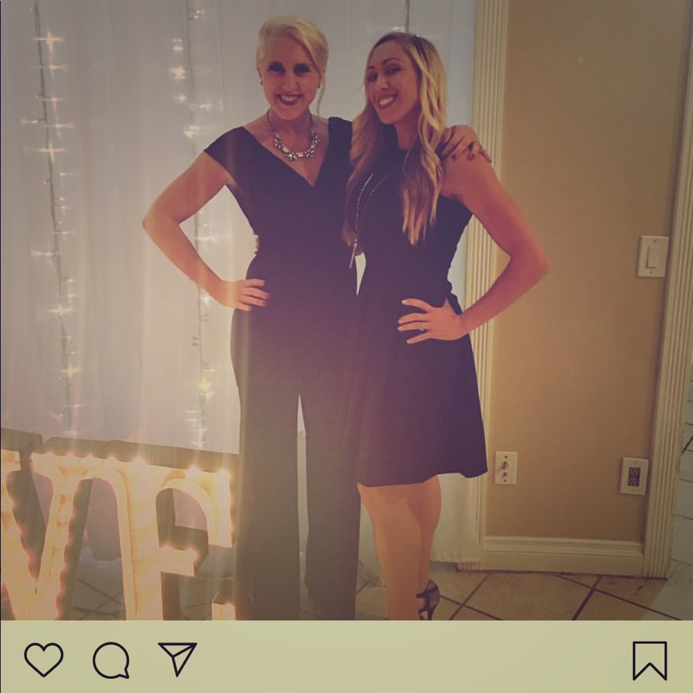 Bebe black romper